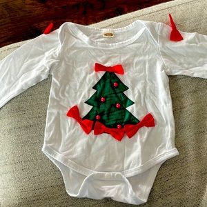 Baby Christmas onesie size 70